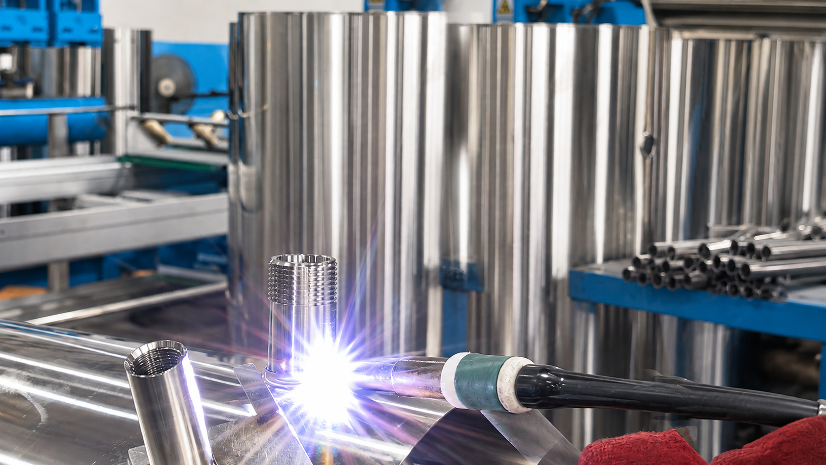 Connection welding